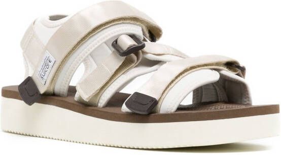 Suicoke Kisee-VPO sandalen met logo Bruin