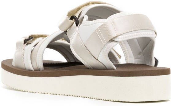 Suicoke Kisee-VPO sandalen met logo Bruin