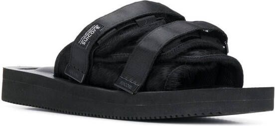 Suicoke Moto slip-on sandalen Zwart