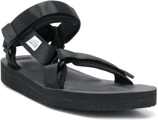 Suicoke sandalen met bandjes Zwart