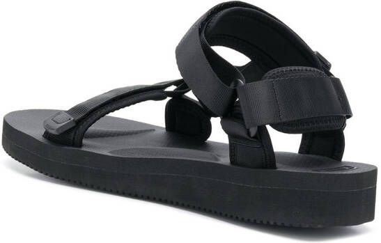 Suicoke sandalen met bandjes Zwart