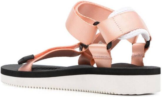 Suicoke Sandalen met open neus Roze