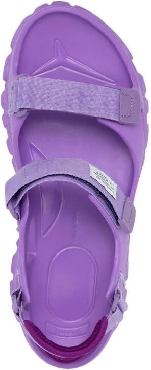 Suicoke WAKE sandalen met klittenband Paars