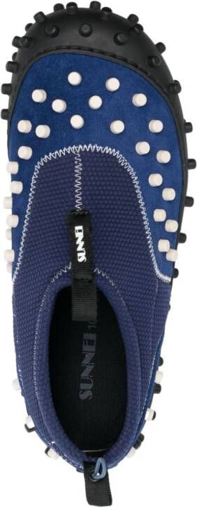 Sunnei 1000Chiodi suède sneakers Blauw