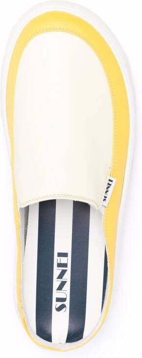 Sunnei Dreamy slip-on sneakers Geel