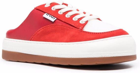 Sunnei Dreamy slip-on sneakers Rood