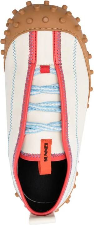 Sunnei Sneakers met ronde neus Beige