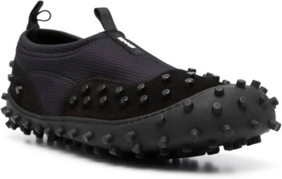 Sunnei Sneakers verfraaid met studs Zwart