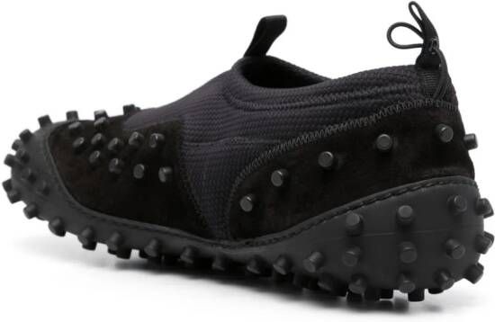 Sunnei Sneakers verfraaid met studs Zwart