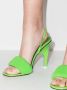 The Attico Rem leren sandalen Groen - Thumbnail 3