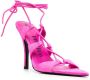 The Attico Sandalen met open neus Roze - Thumbnail 2