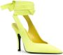 The Attico Venus pumps met enkelbandje Geel - Thumbnail 2