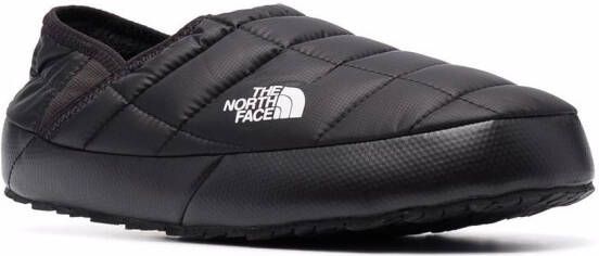 The North Face Gewatteerde slippers Zwart