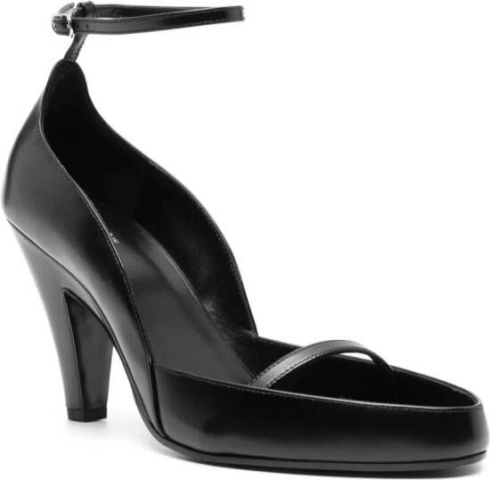 The Row Leren pumps Zwart