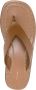 The Row Lexi leren teenslippers Beige - Thumbnail 4