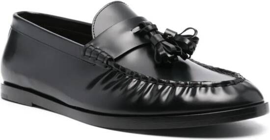 The Row Loafers met kwastjes Zwart