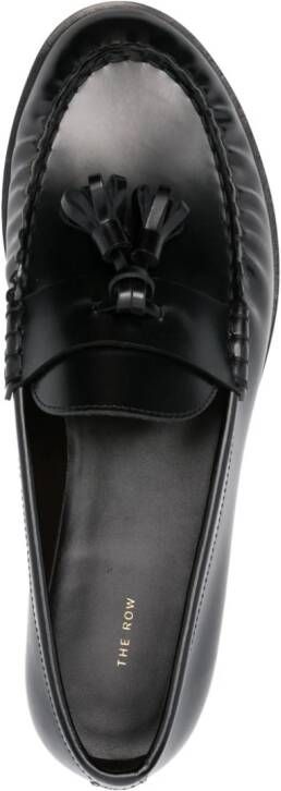 The Row Loafers met kwastjes Zwart