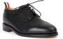 Thom Browne Classic Longwing Brogue Flat In Black Pebble Grain Zwart - Thumbnail 2