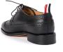 Thom Browne Classic Longwing Brogue Flat In Black Pebble Grain Zwart - Thumbnail 3