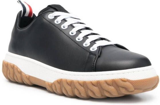 Thom Browne Court sneakers Zwart