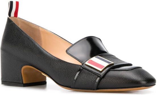 Thom Browne Driekleurige loafers Zwart