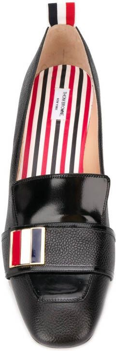 Thom Browne Driekleurige loafers Zwart