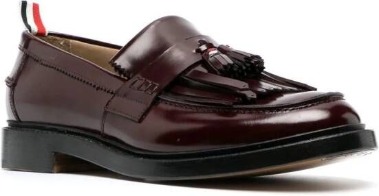 Thom Browne Good Year loafers met kwastje Rood