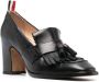 Thom Browne Kilt loafers met kwastjes Zwart - Thumbnail 2