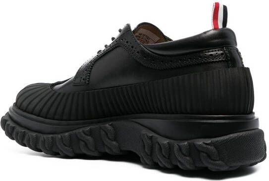 Thom Browne Leren brogues Zwart