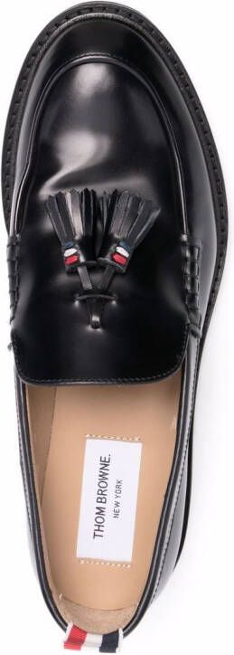 Thom Browne Loafers met kwastje Zwart