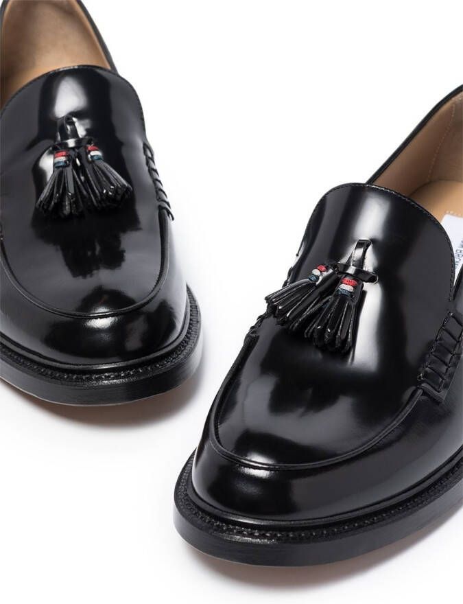 Thom Browne Loafers met kwastje Zwart