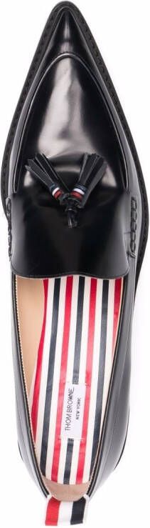 Thom Browne Loafers met kwastjes Zwart