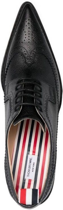 Thom Browne Lange brogues Zwart