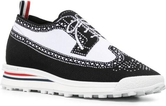 Thom Browne Longwing Trompe L'oeil sneakers Zwart