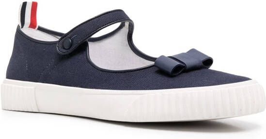 Thom Browne Mary Jane tennis sneakers Blauw