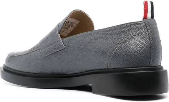 Thom Browne Penny leren loafers Grijs