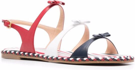 Thom Browne Slingback sandalen Veelkleurig