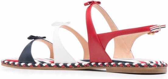 Thom Browne Slingback sandalen Veelkleurig