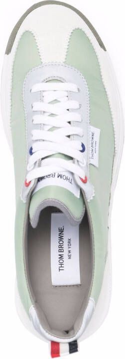 Thom Browne Sneakers met vlakken Groen