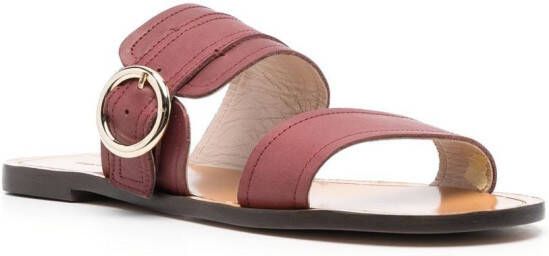 Tila March Leren sandalen Rood