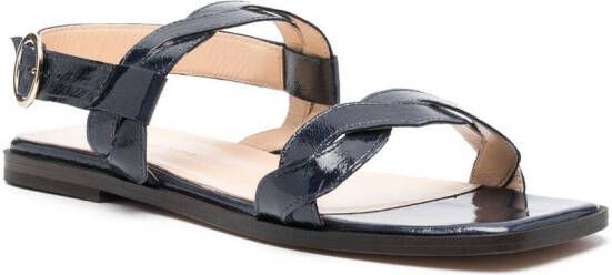 Tila March Rhea gevlochten sandalen Blauw