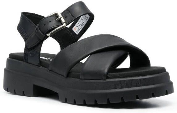 Timberland Sandalen met kruisbandjes Zwart