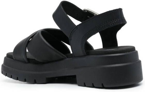 Timberland Sandalen met kruisbandjes Zwart