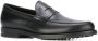 Tod's classic Penny loafers heren leer leer rubber 10.5 Zwart - Thumbnail 2