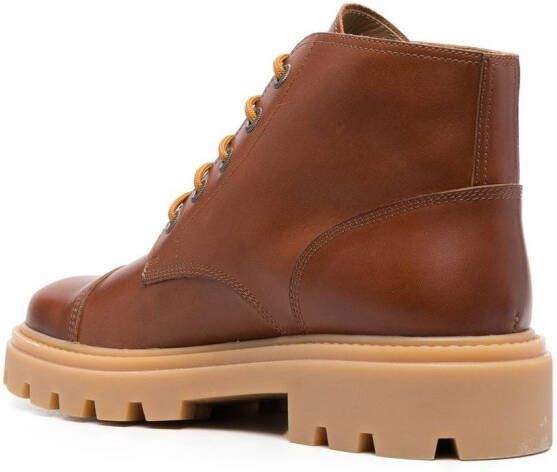 Tod's Enkellaarzen met veters Bruin