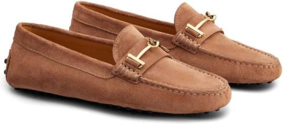 Tod's Gommini leren loafers Bruin