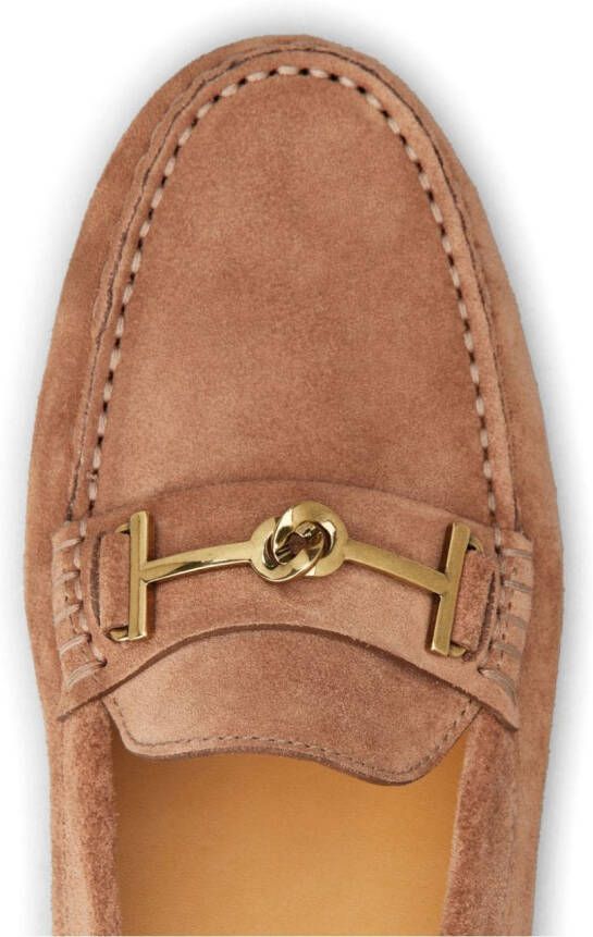 Tod's Gommini leren loafers Bruin