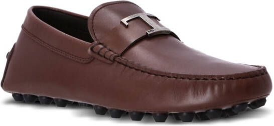 Tod's Gommino leren loafers Bruin