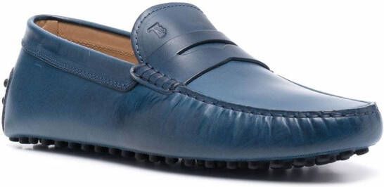 Tod's Gommino leren loafers Blauw