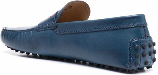 Tod's Gommino leren loafers Blauw